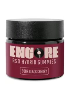 Black Cherry RSO Gummy Hybrid