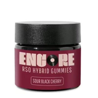 Black Cherry RSO Gummy Hybrid